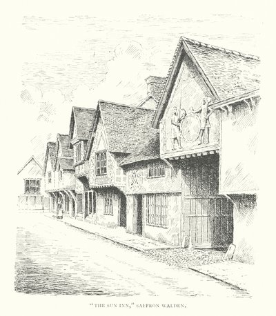 "The Sun Inn," Saffron Walden von Duncan Moul