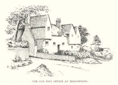 Das alte Postamt in Beddington von Duncan Moul