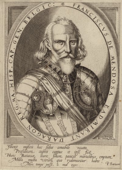 Porträt von Franciscus de Mendosa von Dutch School