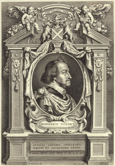 Porträt von Jean-Jacques Chifflet von Dutch School