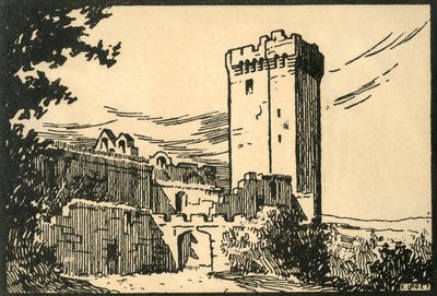 Abbaye De Montmajour - Die alte Abtei von Montmajour von E Laget