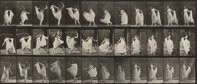 Tafel Nummer 193. Tanzen (Fantasietanz) von Eadweard Muybridge