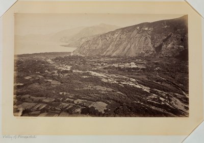 Tal von Panagachel, Guatemala von Eadweard Muybridge