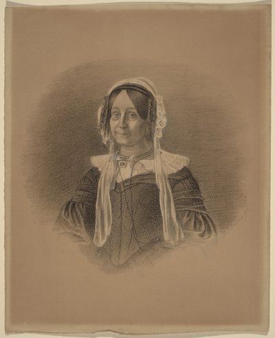 Porträt einer alten Frau von Eastman Johnson