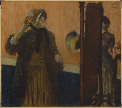 Bei der Modistin von Edgar Degas