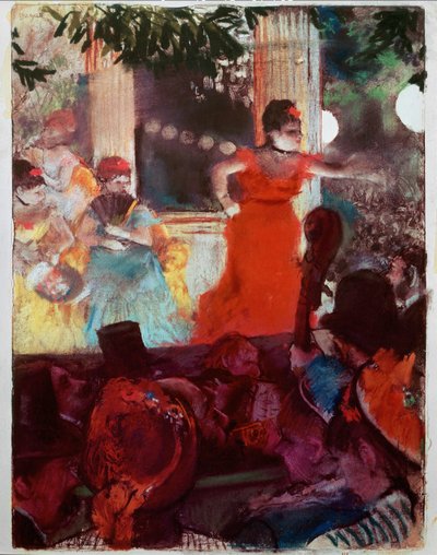 Café-Konzert bei den Ambassadeurs von Edgar Degas