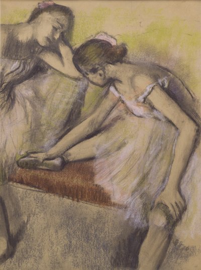 Tänzer in Ruhe, ca. 1898 von Edgar Degas