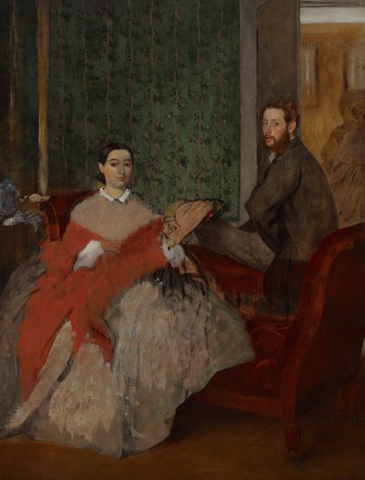 Edmondo und Thérèse Morbilli von Edgar Degas