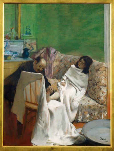 La pédicure von Edgar Degas