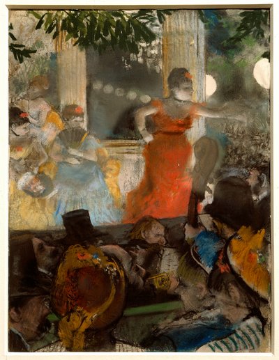 Le café concert, à ambassadeurs von Edgar Degas