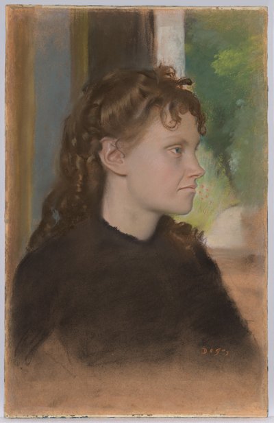 Madame Théodore Gobillard (Yves Morisot) von Edgar Degas