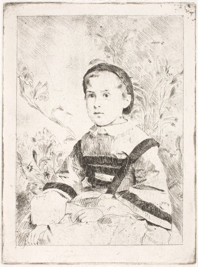 Fräulein Nathalie Wolkonska von Edgar Degas
