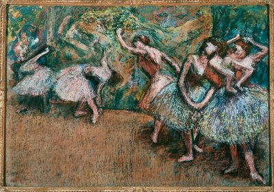 Szene aus einem Ballett von Edgar Degas