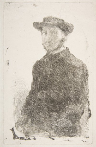 Selbstporträt von Edgar Degas