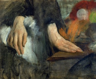 Studie von Händen, 1859-60 von Edgar Degas