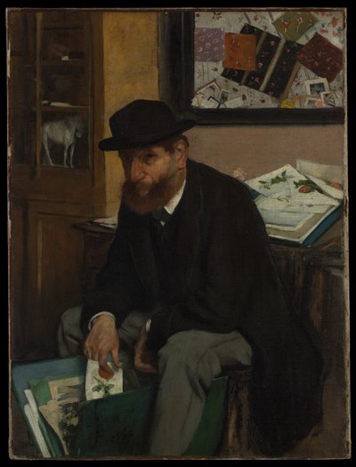Der Sammler von Drucken von Edgar Degas