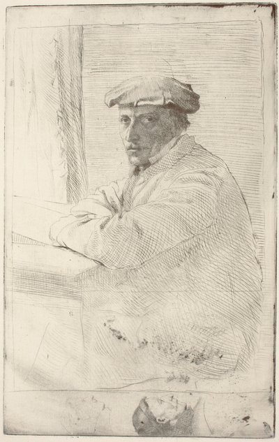 Der Graveur Joseph Tourny von Edgar Degas