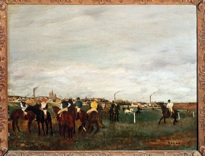 Das Rennen von Edgar Degas