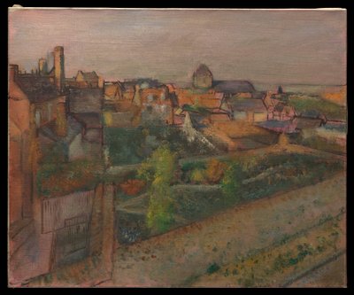 Blick auf Saint-Valéry-sur-Somme von Edgar Degas