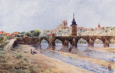 Nordspanien: Zamora, von den Ufern des Duero von Edgar T. A. Wigram