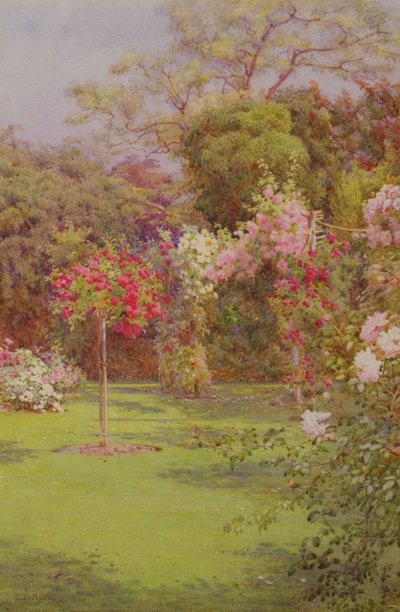 Ein Rosengarten von Edith Helena Adie