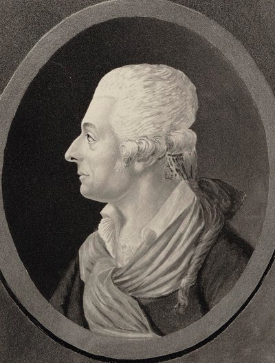 Porträt des Komponisten Antonio Sacchini 1730-1786, 1810 von Edme Quenedey