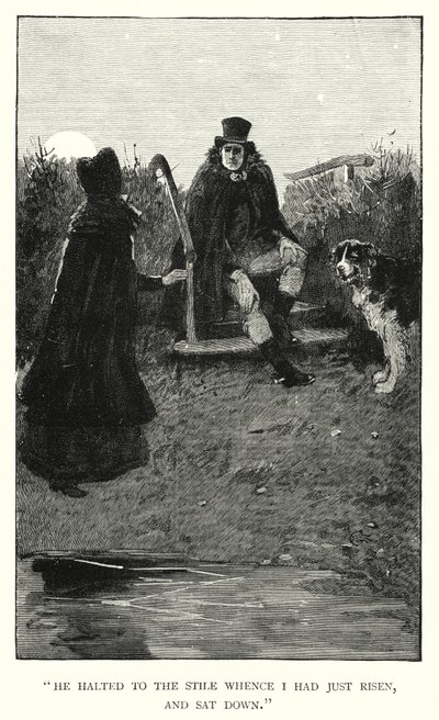 Illustration für Jane Eyre von Charlotte Bronte von Edmund Henry Garrett