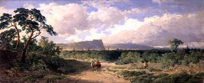 Eine Ansicht von Nottingham von Edmund John Niemann