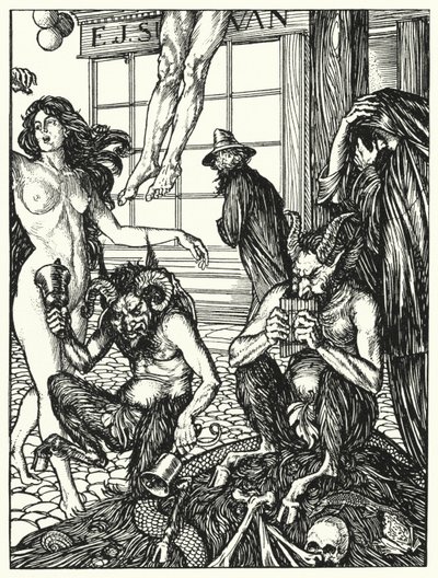 Illustration für Sartor Resartus von Edmund Joseph after Sullivan