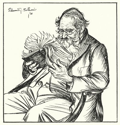 Illustration für Sartor Resartus von Edmund Joseph after Sullivan