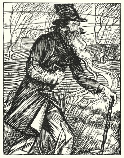 Illustration für Sartor Resartus von Edmund Joseph after Sullivan