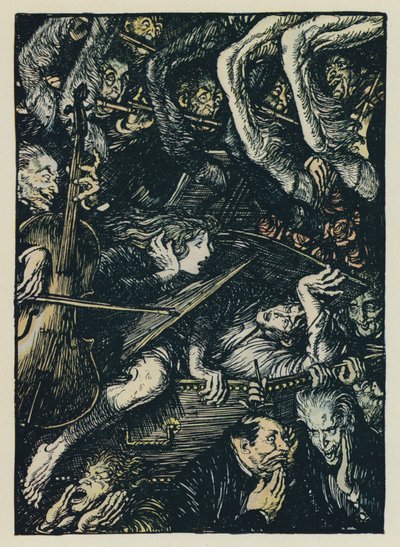 Illustration für Tennysons Maud von Edmund Joseph after Sullivan