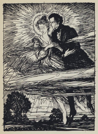 Illustration für Tennysons Maud von Edmund Joseph after Sullivan