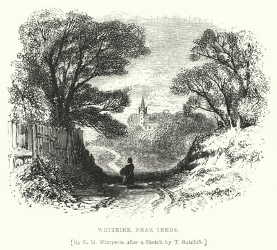 Whitkirk, bei Leeds (Gravur) von Edmund Morison (after) Wimperis