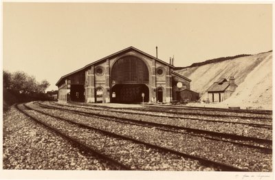 Bahnhof Longueau von Edouard-Denis Baldus