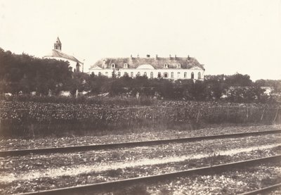 Abbaye du Gard bei Abbeville, ca. 1855 von Édouard Baldus