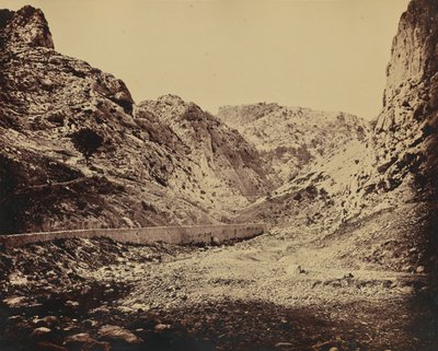 Schluchten von Ollioules von Édouard Baldus