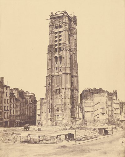 [Der Turm St. Jacques] von Édouard Baldus