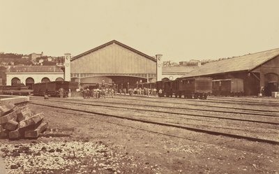 Lyon. Bahnhof Perrache von Édouard Baldus