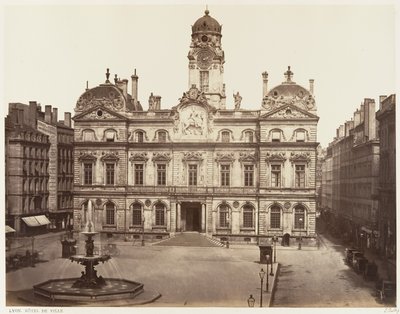 Lyon, Rathaus von Édouard Baldus