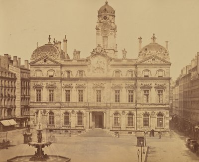 Lyon. Rathaus von Édouard Baldus