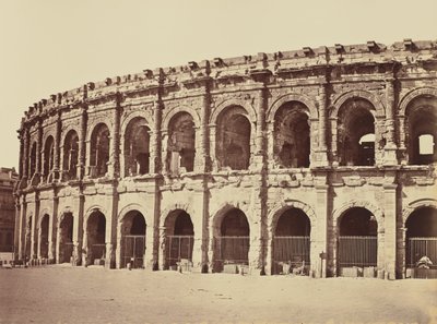 Nîmes. Amphitheater von Édouard Baldus