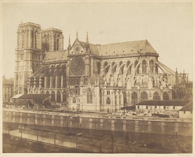 [Notre-Dame Kathedrale] von Édouard Baldus
