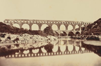 Pont du Gard von Édouard Baldus