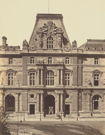 [Der Pavillon Colbert, Louvre, Paris] von Édouard Baldus