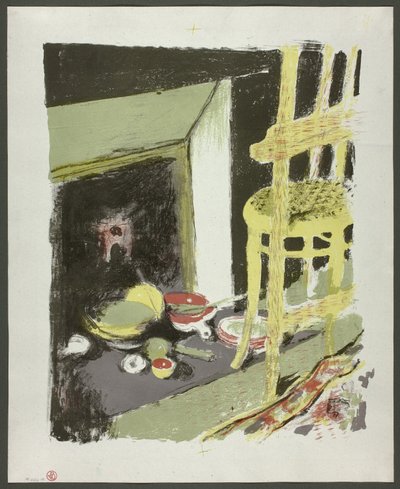 Der Herd, Platte acht aus Landschaften und Innenräume von Édouard Jean Vuillard