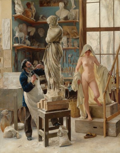 Eine Restaurierung von Edouard-Joseph Dantan