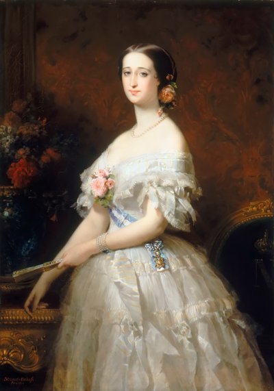 Eugénie de Montijo, Kaiserin der Franzosen von Edouard Louis Dubufe