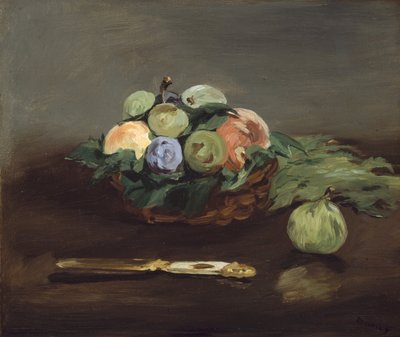 Obstkorb von Édouard Manet