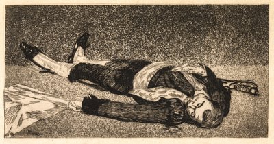 Toter Torero von Édouard Manet
